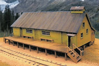 BTS West Side Lumber Co. Reynolds Cook House - Kit O Scale Model Railroad Building #17475