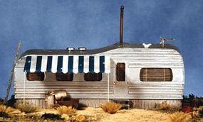 BTS Junior's Shiner (Old-Style Trailer Home) HO Scale Model Railroad Building #27405