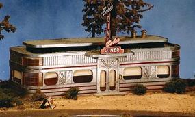 BTS Goin' Home Series Babe's Diner HO Scale Model Railroad Building #27440