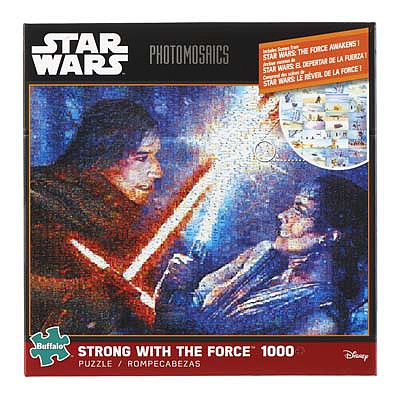 Buffalo-Games Photomosaic Star Wars Strong with the Force Jigsaw Puzzle 600-1000 Piece #10616