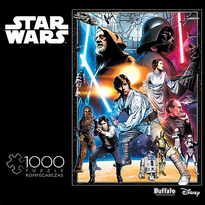 Buffalo-Games Star Wars Vintage Art- The Circle is now Complete Puzzle (1000pc)