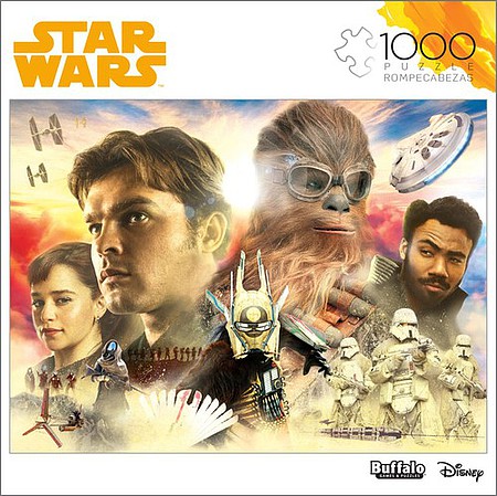 Buffalo-Games Star Wars Solo A Star Wars Story- Good Feeling About This Collage Puzzle (1000pc)