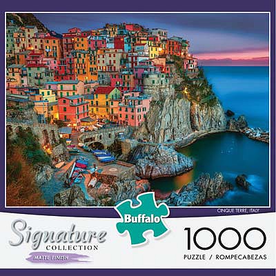 Buffalo-Games Cinque Terre 1000pcs Jigsaw Puzzle 600-1000 Piece #1418
