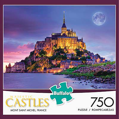 Buffalo-Games Mont St. Michel RP 750pcs Jigsaw Puzzle 600-1000 Piece #17057