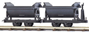 Busch Tipper Wagons (2) HO Scale Model Train Freight Car #12216