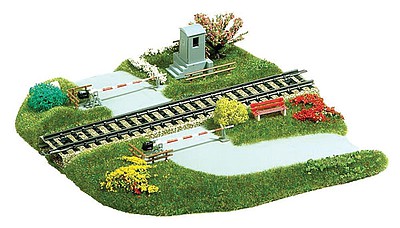 Busch Railway Level Crossing - HO-Scale