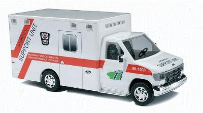 American Truck - Emergency Ambulance - Ford E-350 ''EMS Niagara'' - HO ...