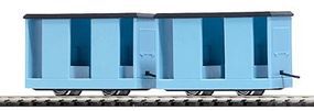 Busch Mining Personnel Carrier Car 2-Pack Light Blue (2) HO Scale Model Train Freight Car #5027