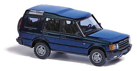 Busch Land Rover Discovery Blu - N-Scale