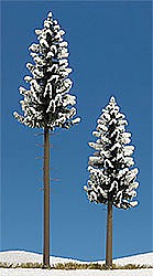 Busch Snow Covered High Spruce2 - HO-Scale