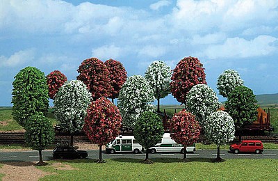 Busch Fruit trees           18/ - N-Scale (18)