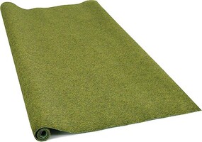 Busch Grass matting lrg lt grn - HO-Scale