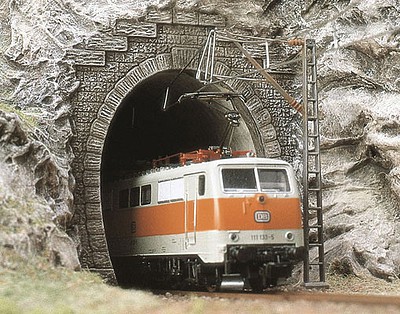Busch Tunnel Portal Elctr 2/ - N-Scale (2)