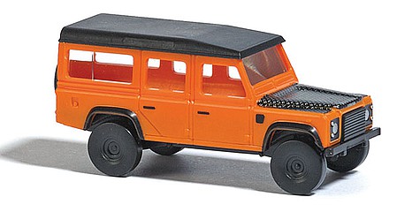 Busch Land Rover - Assembled Orange - N-Scale