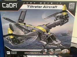 Cadfi CaDFi Blocks Tiltrotor Aircraft/1424pc