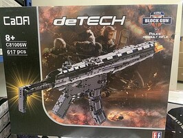 Cadfi CaDFi Blocks Submachine Gun/617pc