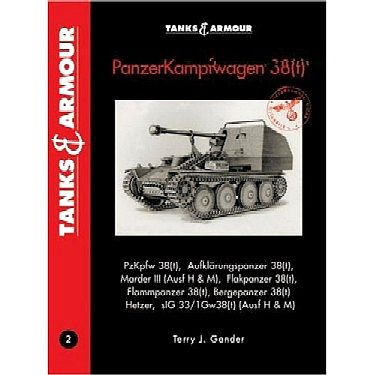 Casemate Tanks & Armour- Panzerkampfwagen 38(t) Model Figure Detailing Book #3091