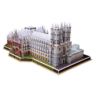 Cubic Westminster Abbey (London, England) (145pcs) 3D Jigsaw Puzzle #121