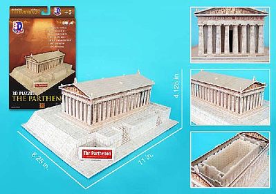 Cubic The Parthenon (Greece) (25pcs) 3D Jigsaw Puzzle #76