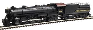 Con-Cor Steam S-2 4-8-4 Northern with Tender Pennsylvania Cab #3 N Scale Model Train #1003817