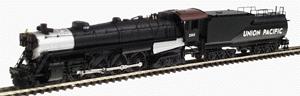 Con-Cor Steam S-2 4-8-4 Northern with Tender Union Pacific Cab #3 N Scale Model Train #1003821