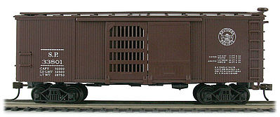 Con-Cor OT Ventilated Box FEC HO Scale Model Train Freight Car #1052011
