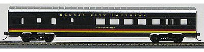 Con-Cor 72 Streamlined Cars Kansas City Southern Diner HO Scale Model Train Passenger Car #110005