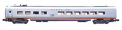 Con-Cor 72 Streamlined Diner Santa Fe Valley Flyer HO Scale Model Train Passenger Car #11010