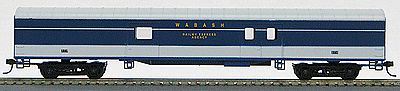 Con-Cor 72 Streamline Baggage Wabash HO Scale Model Train Passenger Car #1102022