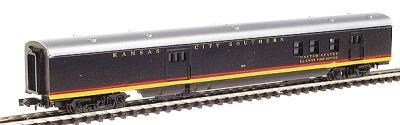 Con-Cor 85 Streamlined Post Office/Baggage Kansas City Southern N Scale Model Passenger Car #140227