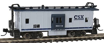 Con-Cor Bay Window Caboose CSX N Scale Model Train Freight Car #14126