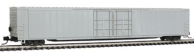 Con-Cor 85 4-Door Hi-Cube Boxcar Undecorated N Scale Model Train Freight Car #14660