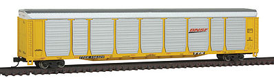 Con-Cor Tri-Level Autorack BNSF#3 N Scale Model Train Freight Car #14743