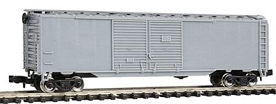 Con-Cor 50 Double Door Auto Box Car Undecorated N Scale Model Train Freight Car #148100