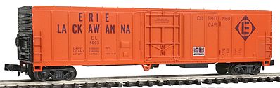 Con-Cor 57 Mechanical Reefer Erie Lackawanna N Scale Model Train Freight Car #148210