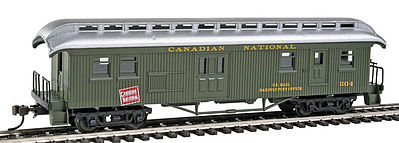 Con-Cor Open Platform Baggage Canadian National 2 HO Scale Model Train Passenger Car #15712