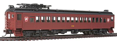 Con-Cor Electric Powered mP54 MU Coach Pennsylvania Railroad HO Scale Model Passenger Car #194515