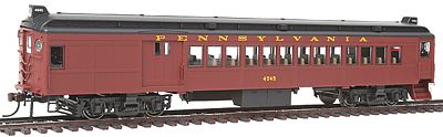 Con-Cor Electric Non-Powered mP54 MU Combine Penn Railroad HO Scale Model Passenger Car #194641