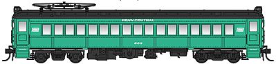 Con-Cor Electric mP54 MU Coach Penn Central HO Scale Model Train Passenger Car #194645