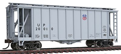 Con-Cor Union Pacific GATX Airslide Covered Hopper 2-Pack HO Scale Model Train Freight #197003