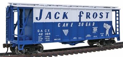 Con-Cor GATX Airslide Covered Hopper Jack Frost Sugar HO Scale Model Train Freight Car #197061