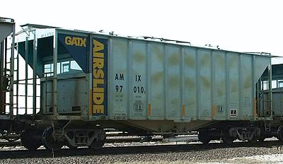 Con-Cor 40 Airslide(R) Single Bay Covered Hopper General American HO Scale Model Freight Car #197066