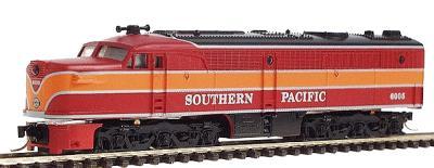 Con-Cor Diesel ALCO PA-1 A Unit Powered Southern Pacific (Daylight) N Scale Model Train #202005