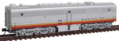 Con-Cor Diesel ALCO PB-1 Cabless B Unit Dummy Santa Fe (Warbonnet) N Scale Model Train #202042