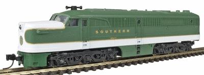 Con-Cor Diesel ALCO PA-1 A Unit Dummy with Light Southern Crescent N Scale Model Train #202120