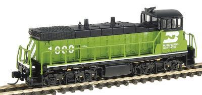 Con-Cor Diesel EMD MP15 Standard DC Burlington Nothern #1000 N Scale Model Train #2315