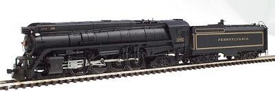 Con-Cor Steam 4-8-4 with Coal Bunker Tender Pennsylvania #8755 N Scale Model Train #3884