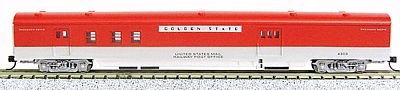 Con-Cor 85 Smooth-Side Railway Post Office Southern Pacific N Scale Model Train Passenger Car #40156