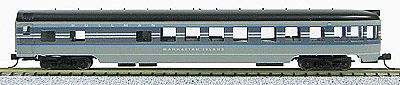 Con-Cor 85 Smooth-Side Observation New York Central N Scale Model Train Passenger Car #40210