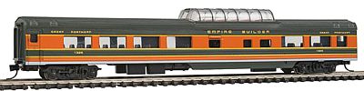 Con-Cor 85 Smooth-Side Mid-Train Dome Great Northern N Scale Model Train Passenger Car #40224